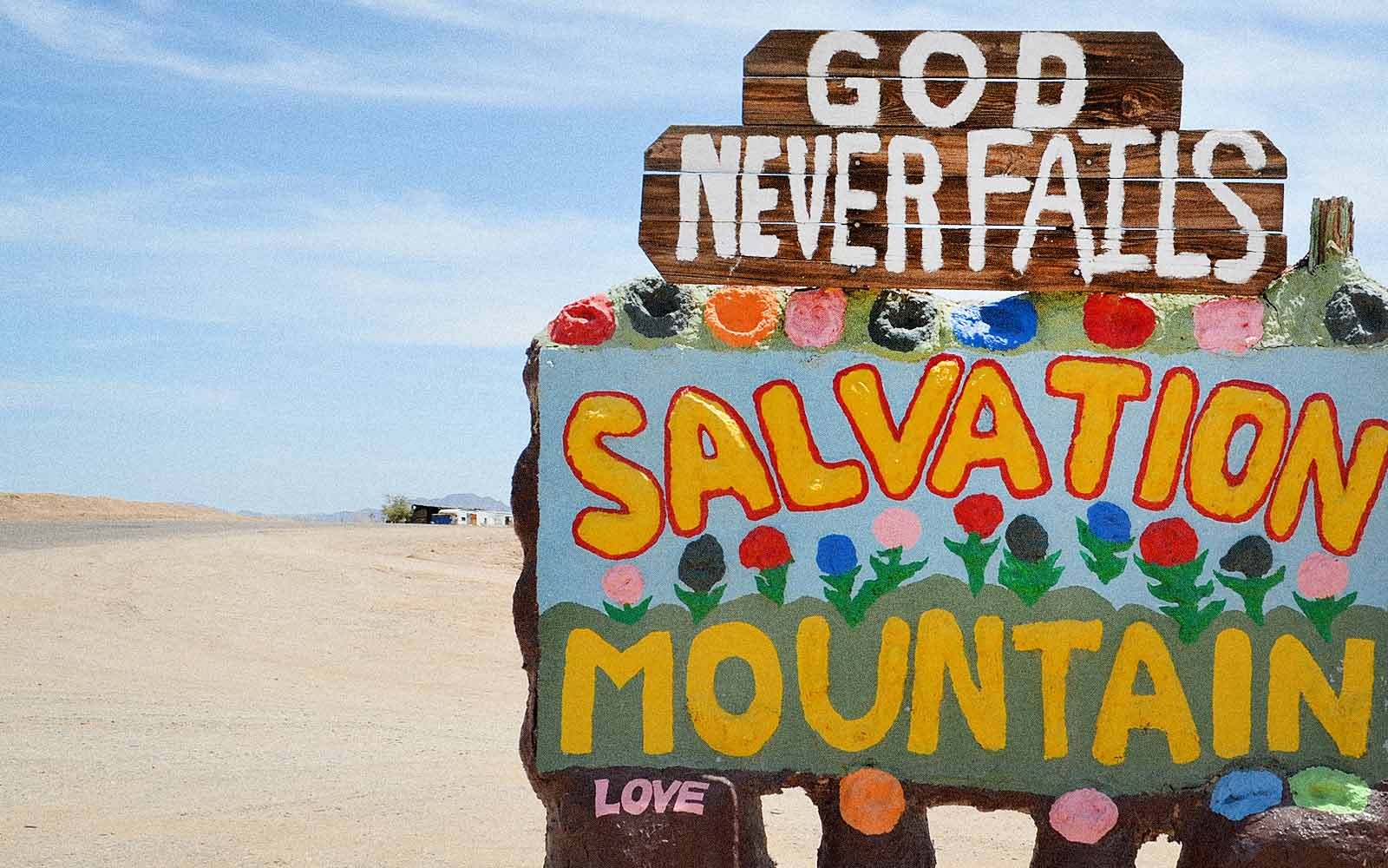 HuesNews Desert Field Trip Salvation Mountain